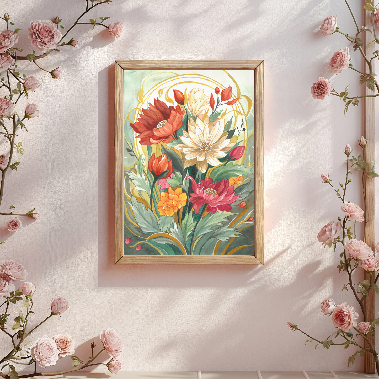 Ethereal Bouquet - Fine Art Giclée Print