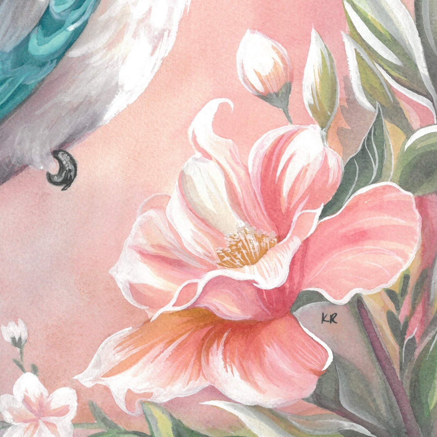 Gentle Flutter - Fine Art Giclée Print