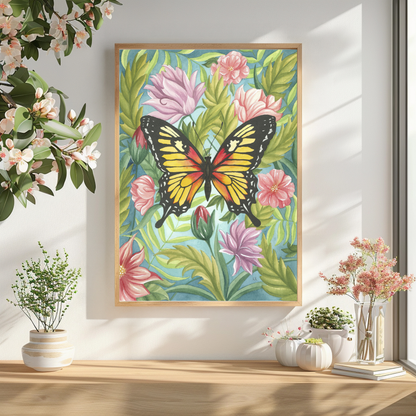 Enchanted Garden Waltz - Fine Art Gicée Print