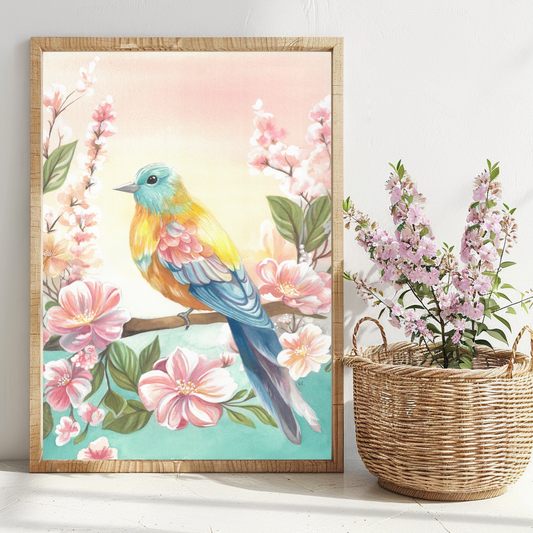 Blossom & Song - Fine Art Giclée Print