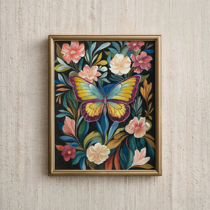Midnight Blooms - Fine Art Giclée Print