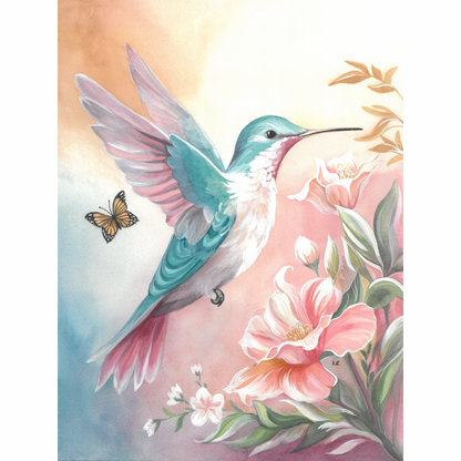 Gentle Flutter - Fine Art Giclée Print