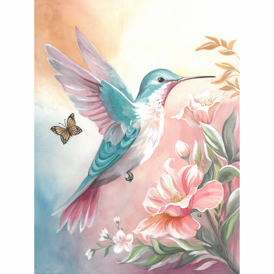 Gentle Flutter - Fine Art Giclée Print