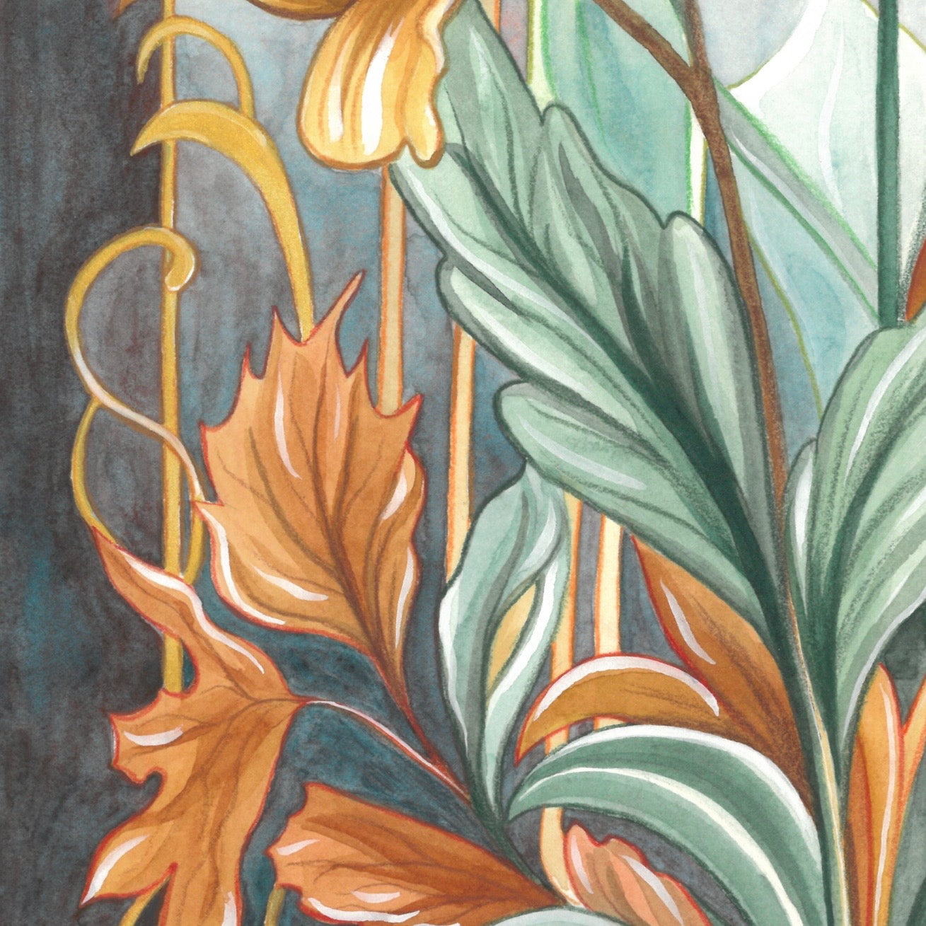 The Gilded Archway - Fine Art Giclée Print