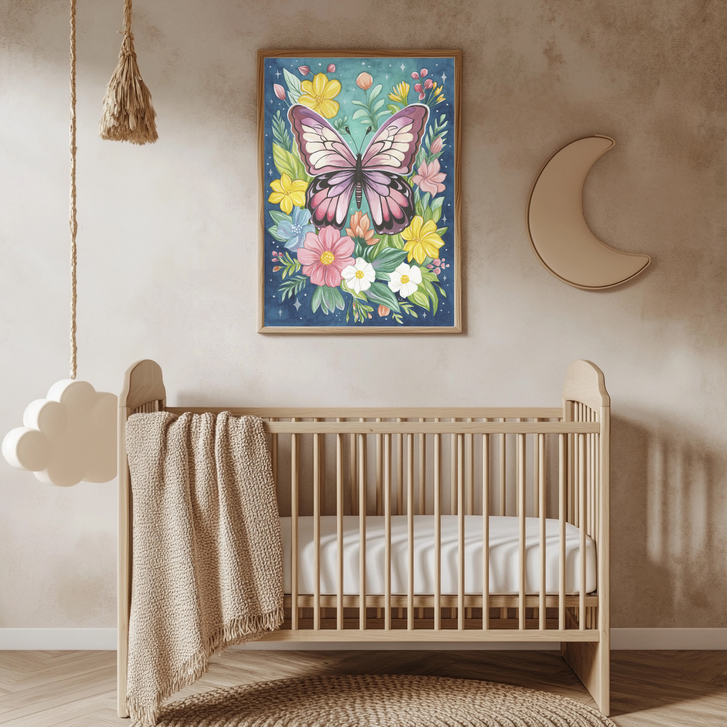 Fluttering Blooms - Fine Art Giclée Print