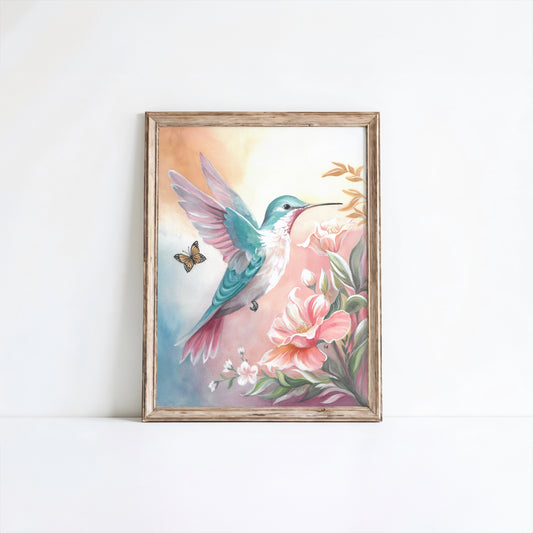 Gentle Flutter - Fine Art Giclée Print