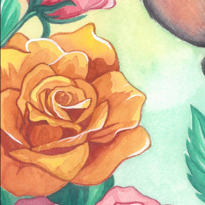 Garden Visitor - Fine Art Giclée Print