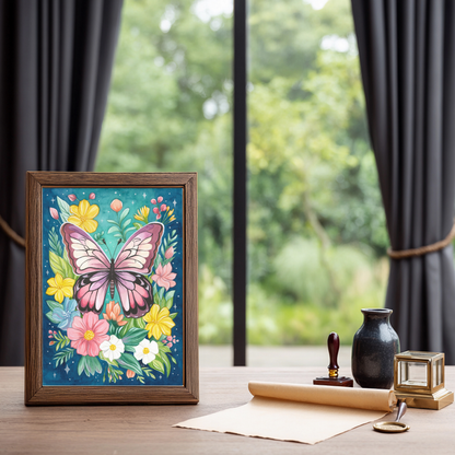 Fluttering Blooms - Fine Art Giclée Print