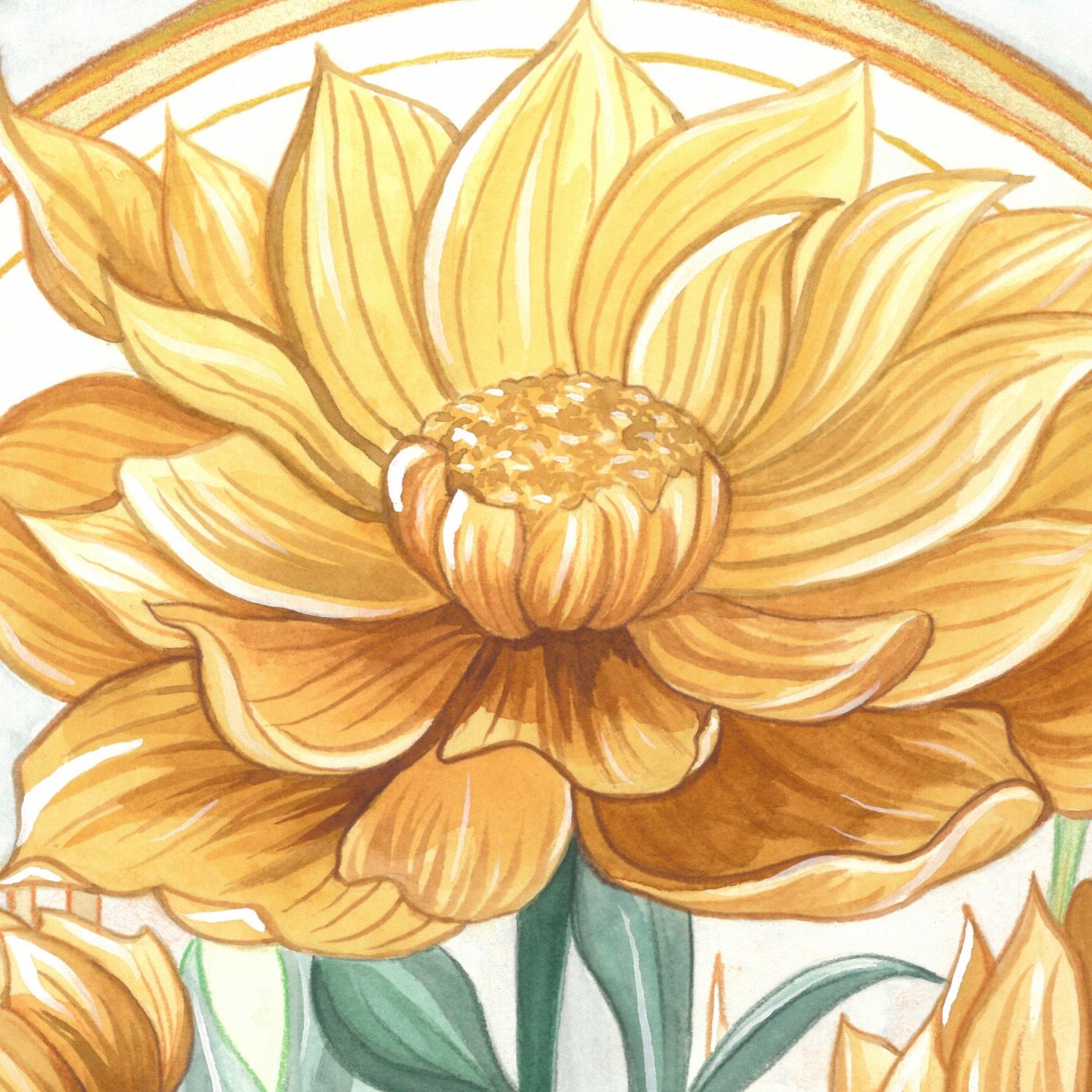 The Gilded Archway - Fine Art Giclée Print