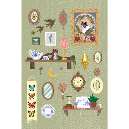 Cottage Wall - Fine Art Giclée Print