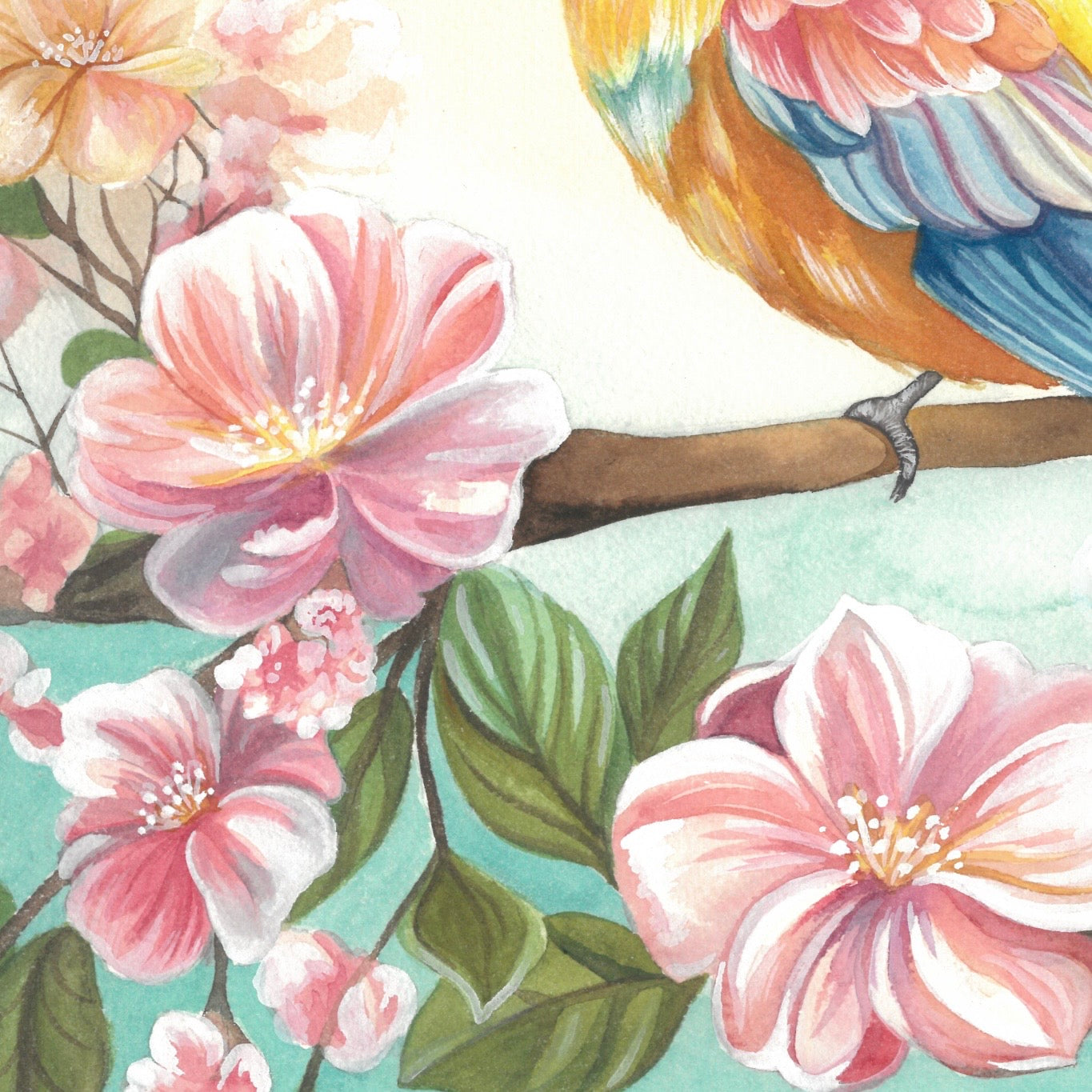Blossom & Song - Fine Art Giclée Print