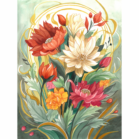 Ethereal Bouquet - Fine Art Giclée Print