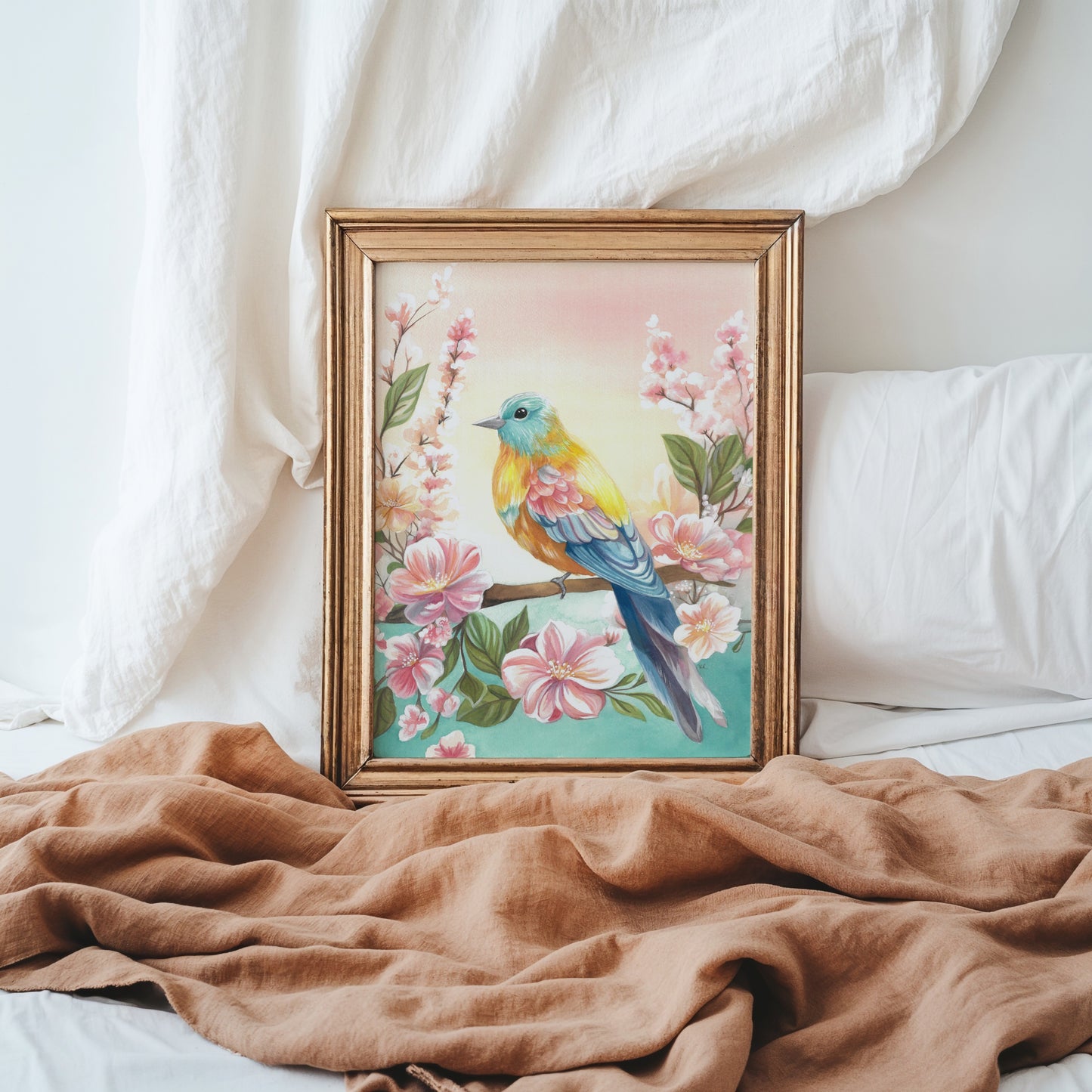 Blossom & Song - Fine Art Giclée Print