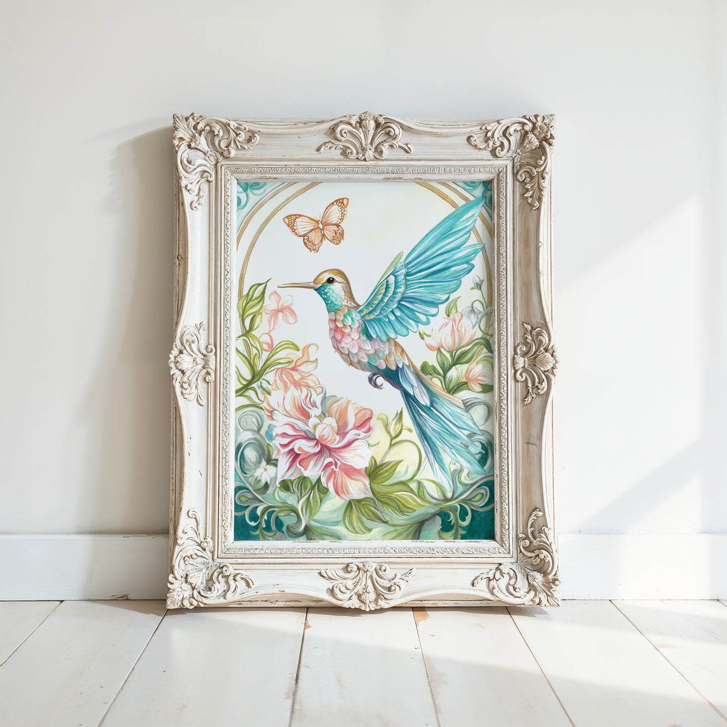 Radiant Hummingbird Arch - Fine Art Giclée Print