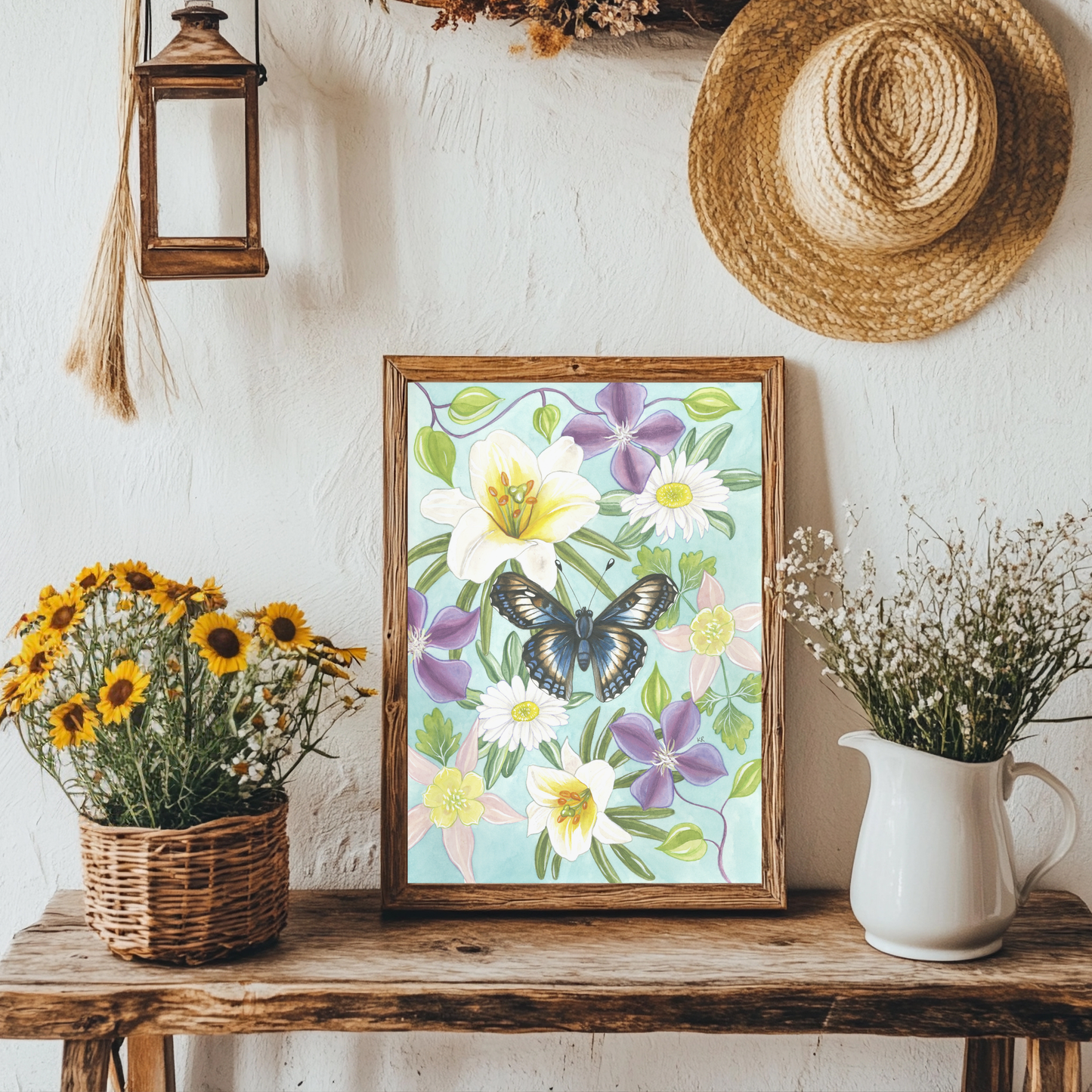Floral Dreams - Fine Art Giclée Print