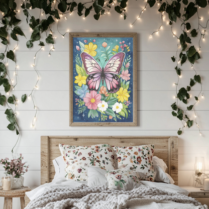 Fluttering Blooms - Fine Art Giclée Print