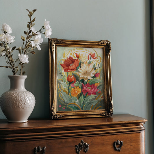 Ethereal Bouquet - Fine Art Giclée Print