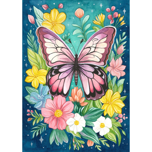 Fluttering Blooms - Fine Art Giclée Print