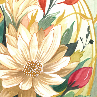 Ethereal Bouquet - Fine Art Giclée Print