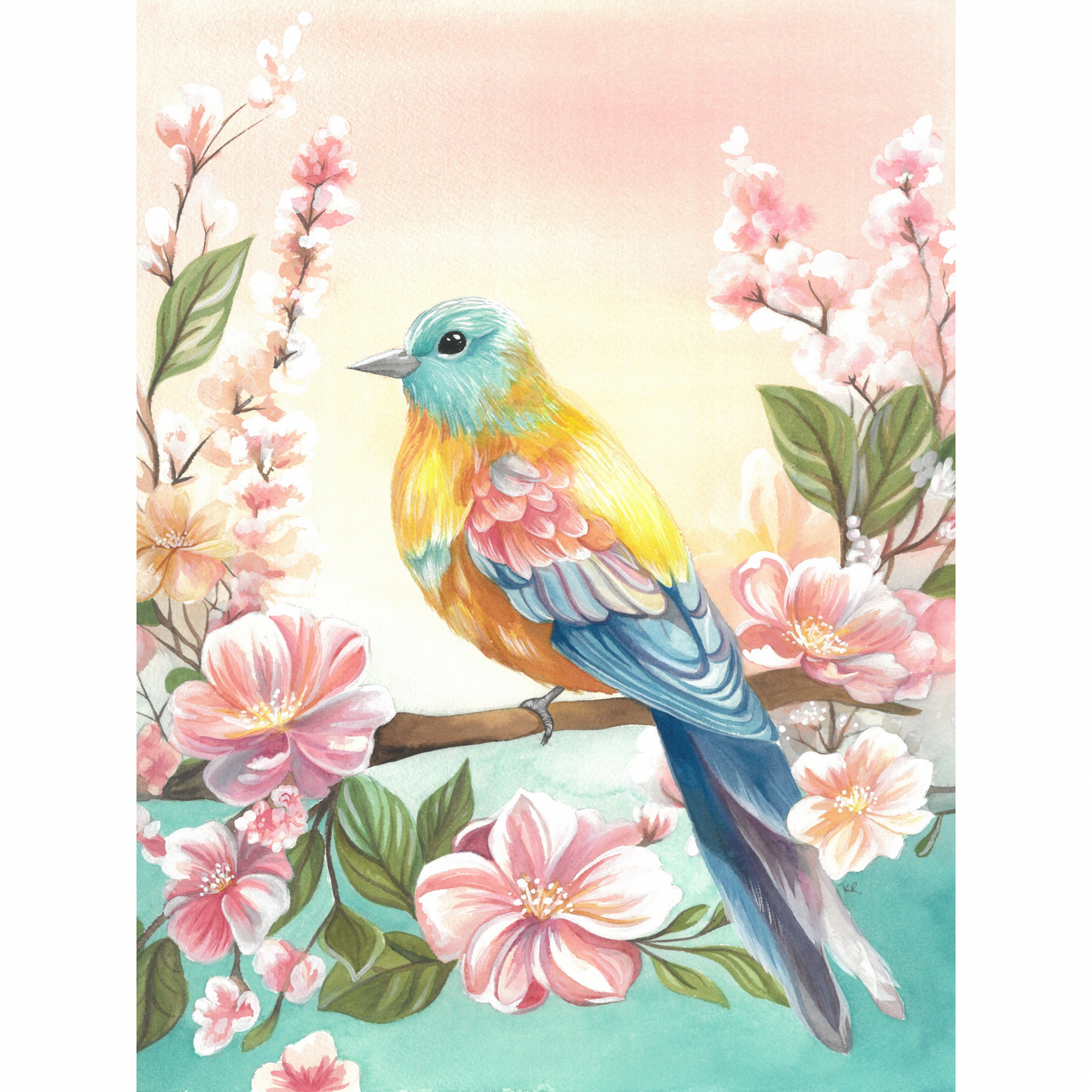 Blossom & Song - Fine Art Giclée Print