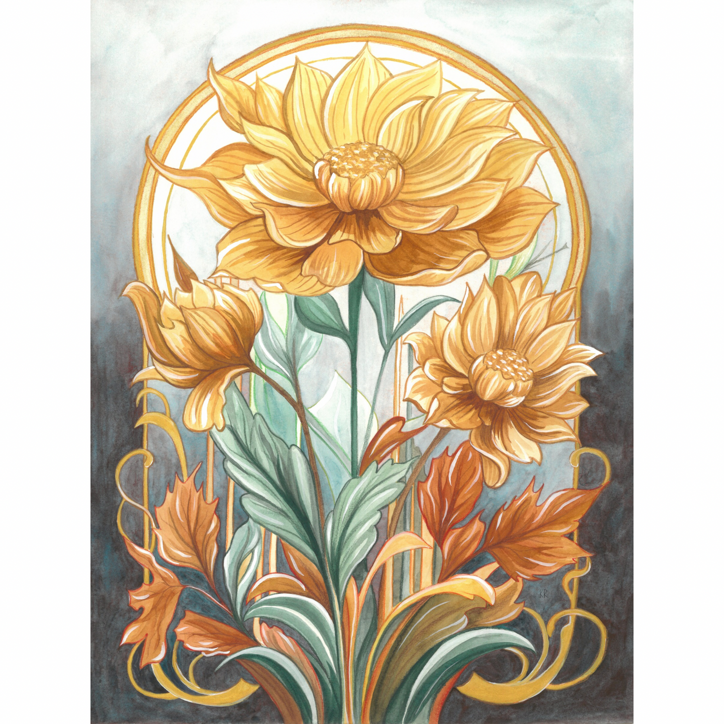 The Gilded Archway - Fine Art Giclée Print
