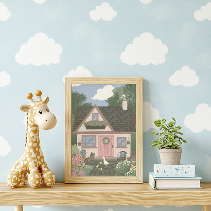 Spring Cottage - Fine Art Giclée Print