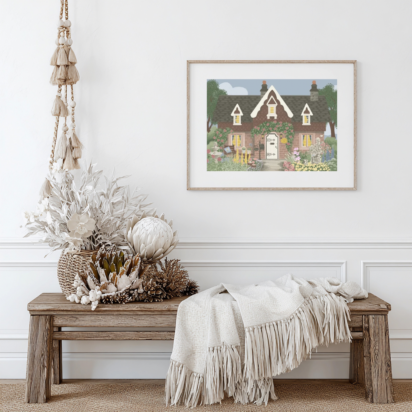 The Secret Garden Cottage - Fine Art Giclée Print
